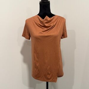 COS Draped Collar Top